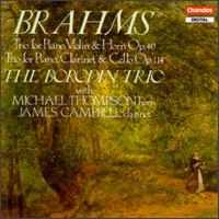 Brahms: Horn Trio Op.40/Cl. Trio Op.114 -James Campbell