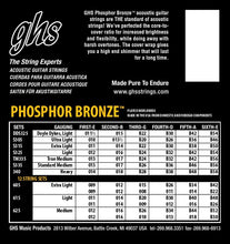 Load image into Gallery viewer, GHS Phosphor Bronze Acoustic Guitar Strings