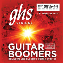 Load image into Gallery viewer, GHS BOOMERS Nickel-Plated Electric Guitar Strings, Extra Light + - GB9 1/2