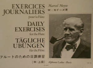 MOYSE DAILY EXERCISES FOR THE FLUTE - 524-00551