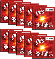 GHS BOOMERS Nickel Plated Electric Guitar String, Light 10-46 - 10 SETS