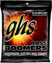 Load image into Gallery viewer, GHS Boomers Round Wound Nickel Medium-Light Electric Bass Guitar Strings - ML3045