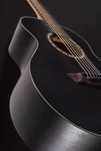 Load image into Gallery viewer, Washburn Apprentice Series Acoustic Guitar - Black Matte - AGM5BMK-A