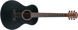 Washburn Apprentice Series Acoustic Guitar - Black Matte - AGM5BMK-A