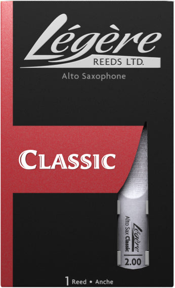 Legere Alto Saxophone Synthetic Reeds Open Box Specials