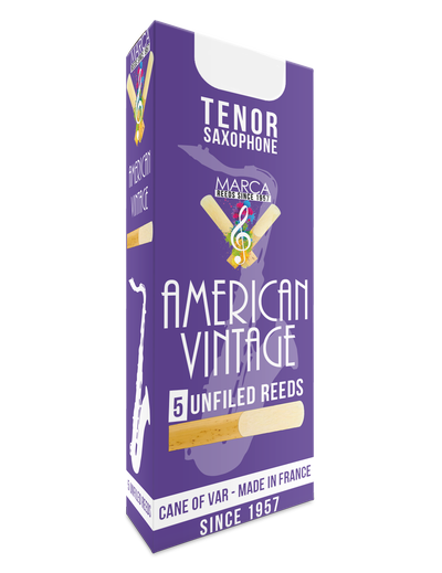 Marca American Vintage Tenor Saxophone Reeds - 5 Per Box