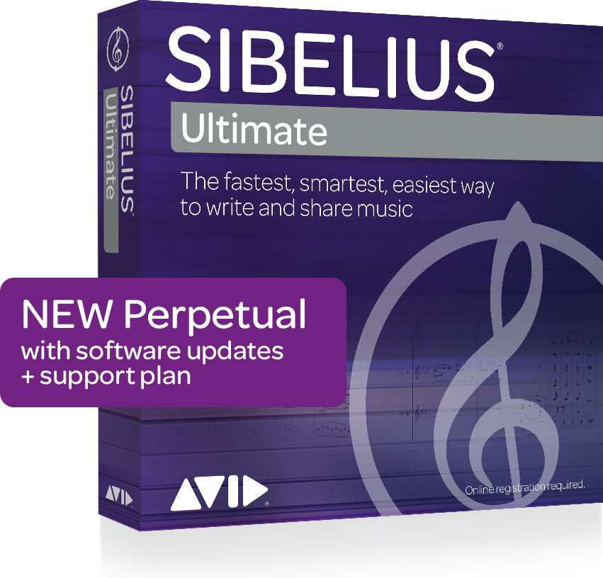 Avid Sibelius Ultimate Perpetual License (DOWNLOAD)