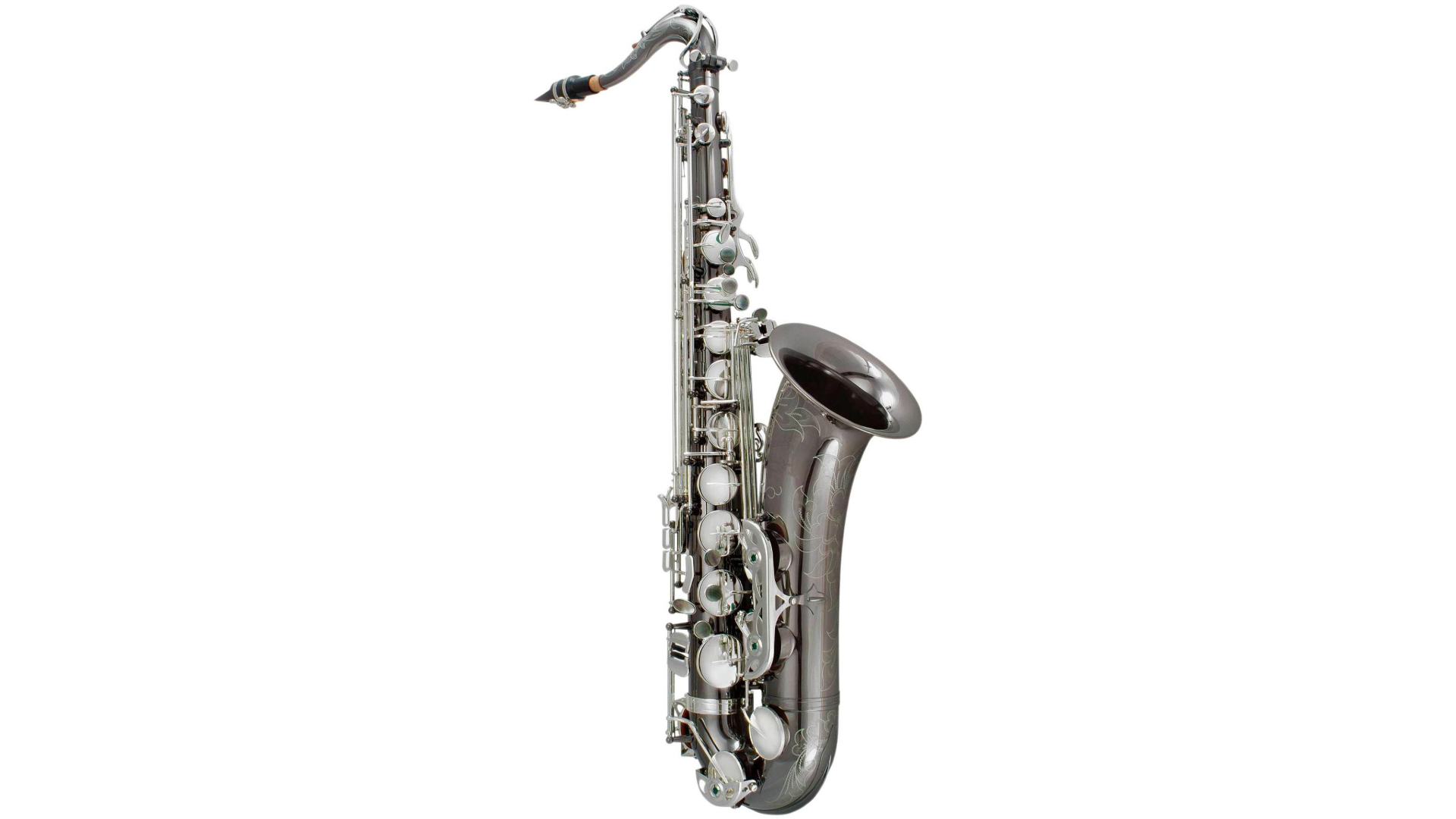 Music Blues Jazz Saxophone Trumpet' Men's V-Neck T-Shirt