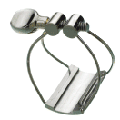 Load image into Gallery viewer, Brancher Silver Plated Bb Clarinet Ligature Model  #5 CBS