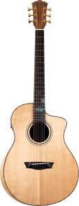Washburn Bella Tono Acoustic-Electric Guitar - Gloss Natural - BTSC56SCE-D