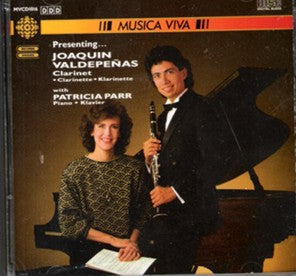 CD Presenting Joaquin Valdepenas - Clarinet Music