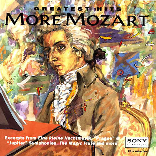 CD  MORE MOZART GREATEST HITS