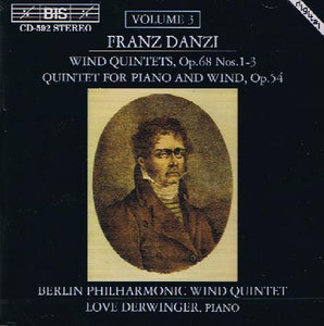 FRANZ DANZI - WINDQUINTETS, PIANO QUINTET, BERLIN PHILHARMONIC