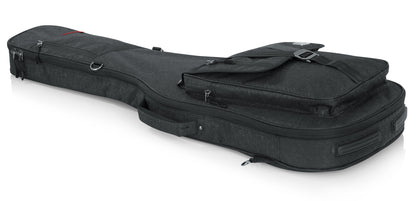 Gator Transit Series Electric Guitar Gig Bag with Charcoal Black Exterior - GT-ELECTRIC-BLK