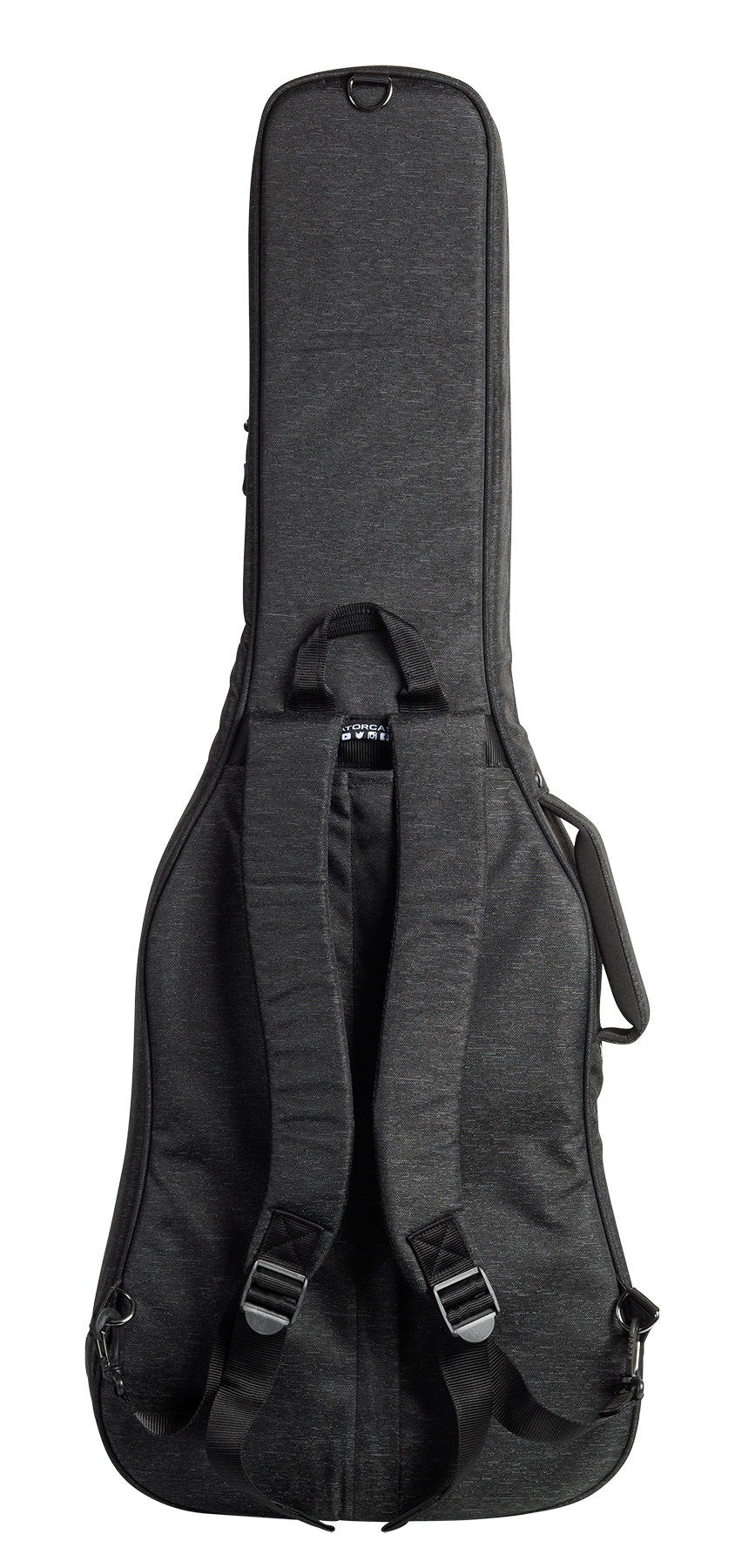 Gator Transit Series Electric Guitar Gig Bag with Charcoal Black Exterior - GT-ELECTRIC-BLK