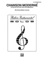 Chanson Moderne Bb Clarinet Solo with Piano Accompaniment Nilo Hovey-Beldon Leonard
