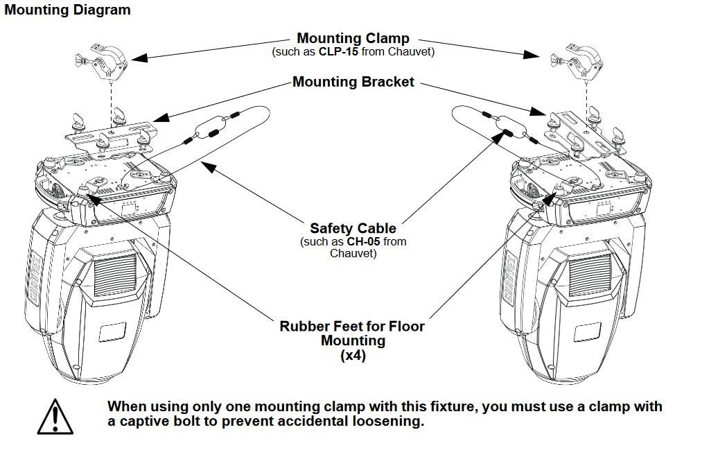 Chauvet DJ CH-05 Safety Cable