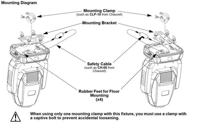Chauvet DJ CH-05 Safety Cable