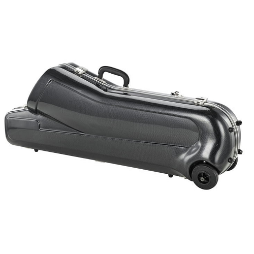 Jakob Winter Shaped Low A Baritone Sax Case with Wheels - JW2197 CA Ro