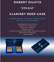 Load image into Gallery viewer, Robert DiLutis Finale Clarinet Reed Case