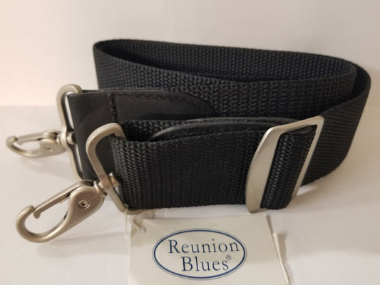 Reunion Blue Black Cordura Replacement Case Shoulder Strap