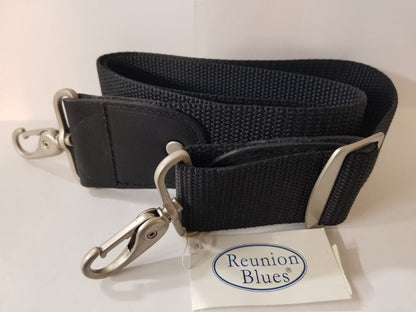 Reunion Blue Black Cordura Replacement Case Shoulder Strap