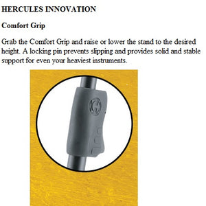 Hercules Auto-Grab  Guitar Stand W/BONUS Neck Cradle - GS414BN