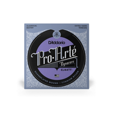 Load image into Gallery viewer, D&#39;addario ProArte Dynacore Classical Guitar Strings, Titanium Trebles, Extra-Hard Tension -EJ44TT