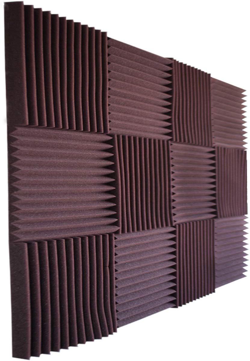 ACOUSTIC PANELS STUDIO FOAM 1" X 12" X 12"