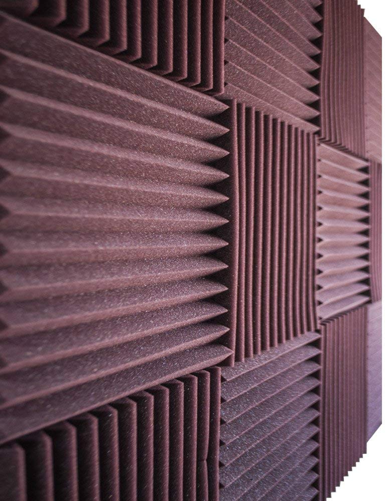 ACOUSTIC PANELS STUDIO FOAM 1" X 12" X 12"