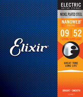 Elixir 7-STRING Nickel Plated Steel Nanoweb Electric Guitar Strings