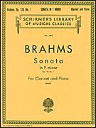 SONATA IN F MINOR OP. 120,  No. 1  JOHANNES BRAHMS - HL50262350