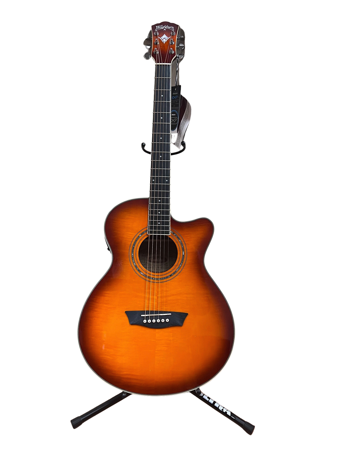 Washburn Festival EA15 Mini Jumbo Cutaway, Acoustic Electric Guitar - EA15ITB-A