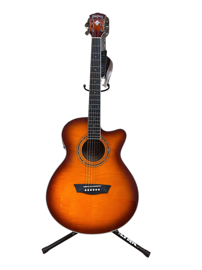 Washburn Festival EA15 Mini Jumbo Cutaway, Acoustic Electric Guitar - EA15ITB-A