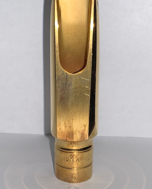 Otto Link Gold Plated Alto Sax Mouthpiece - B-Stock