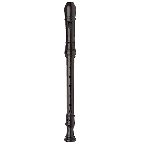 Moeck Steenbergen Grenadilla Soprano Descant Recorder W/ Double Holes - 5218