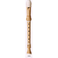 Coolsma Solo European Boxwood with Decoration Soprano (DESCANT) Recorder  - Csei