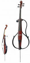 Load image into Gallery viewer, Yamaha Studio Acoustic-Body Silent Cello - SVC-110SK Brown