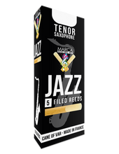 Load image into Gallery viewer, Marca JaZZ Filed Tenor Sax Reeds - 5 Per Box