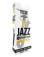 Marca JaZZ Unfiled Baritone Saxophone Reeds - 5 Per Box