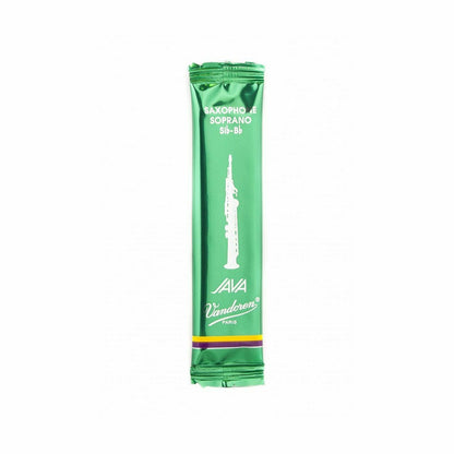 Vandoren Java Green Soprano Sax Reeds - 10 Per Box