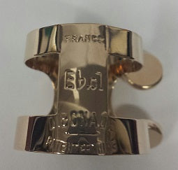 Bonade Eb Clarinet Inverted Plated Ligature - Rose Gold -  2251UGP