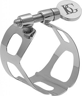 BG France Tradition Silver Plated Tenor Sax Ligature - L47