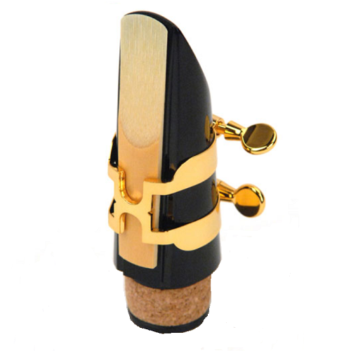 Rico Gold Plated Bb Clarinet H-Ligature & Plastic Cap - HCL1G