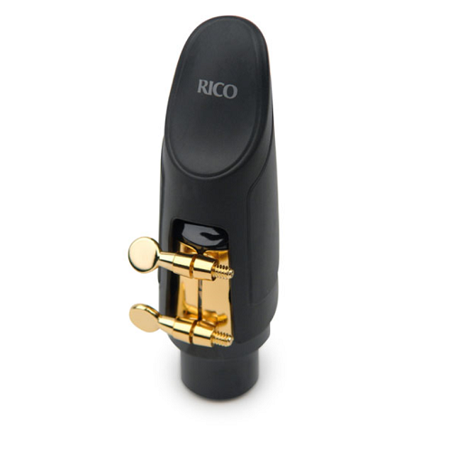 Rico Gold Plated Alto Saxophone H-Ligature & Plastic Cap - HAS1G