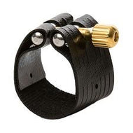 Rovner Dark Baritone Sax Ligature & Cap for Metal Mouthpieces - B Stock