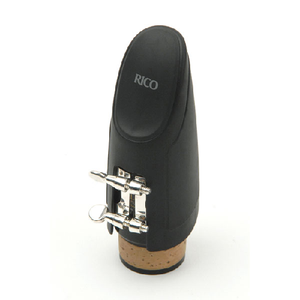 Rico Silver Plated Bass Clarinet H-Ligature & Cap for Selmer-Style Mouthpieces - HBC1S