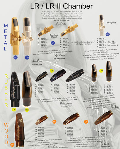 Lebayle LR Chamber Tenor Sax Metal  Mouthpiece