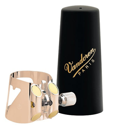 Vandoren Bb Clarinet Pink Gold Optimum Ligature - LC01PGP