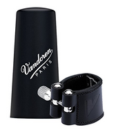 Vandoren Alto Clarinet Leather Ligature & Plastic Cap LC23P